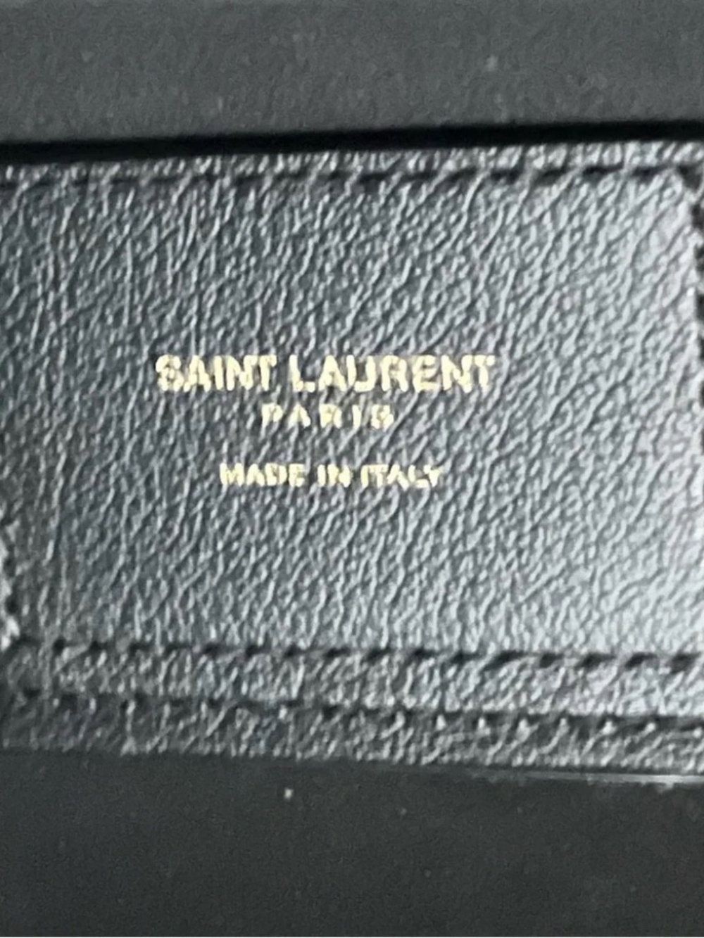 Saint Laurent Large Black Tote YSL East West Shopper NEW - Picture 11 of 12